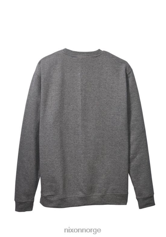 Nixon rosas crew genser 42H0X475 klær mørk gråmelert/grå
