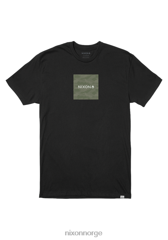 Nixon prikkete t-skjorte 42H0X520 klær svart