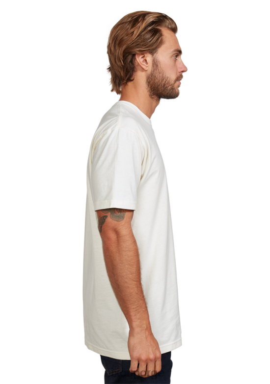 Nixon sparrow repreve t-skjorte 42H0X496 klær naturlig/rød