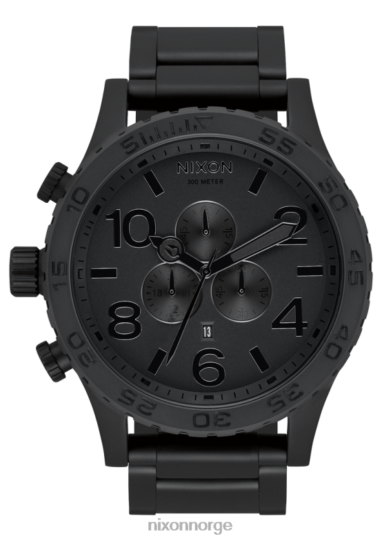 Nixon 51-30 krono 42H0X19 se alt matt sort/svart