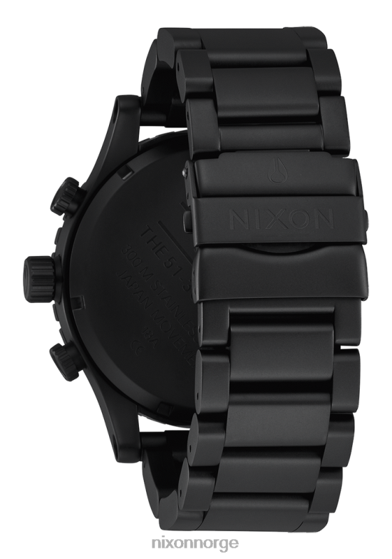 Nixon 51-30 krono 42H0X19 se alt matt sort/svart