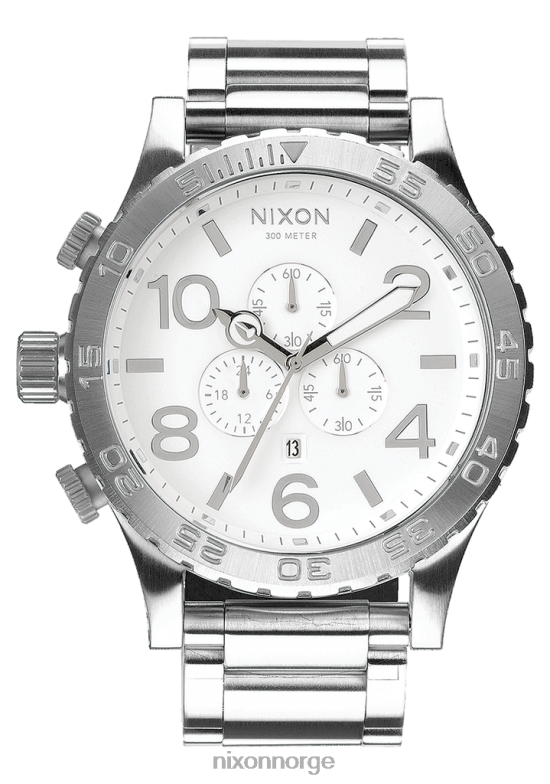 Nixon 51-30 krono 42H0X20 se høypolert/hvit