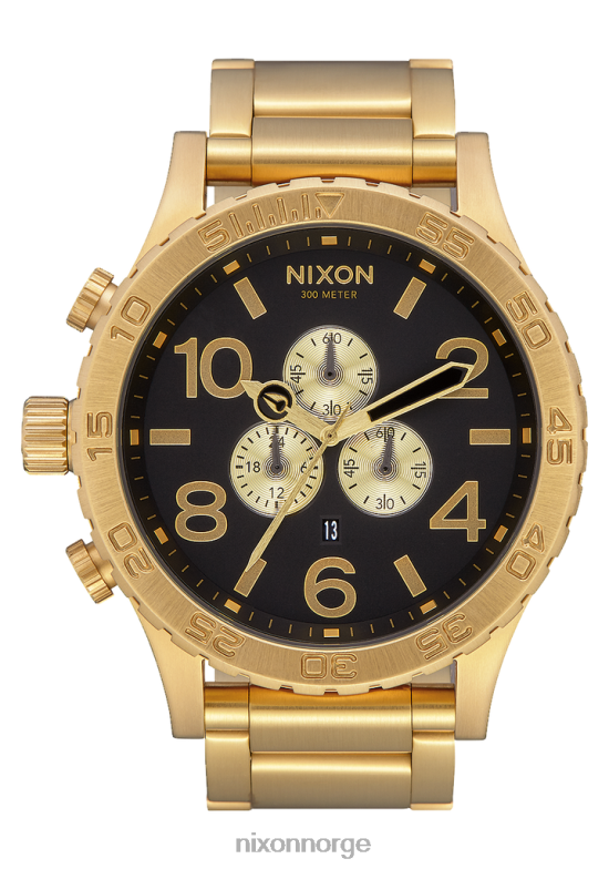 Nixon 51-30 krono 42H0X24 se helt gull/svart