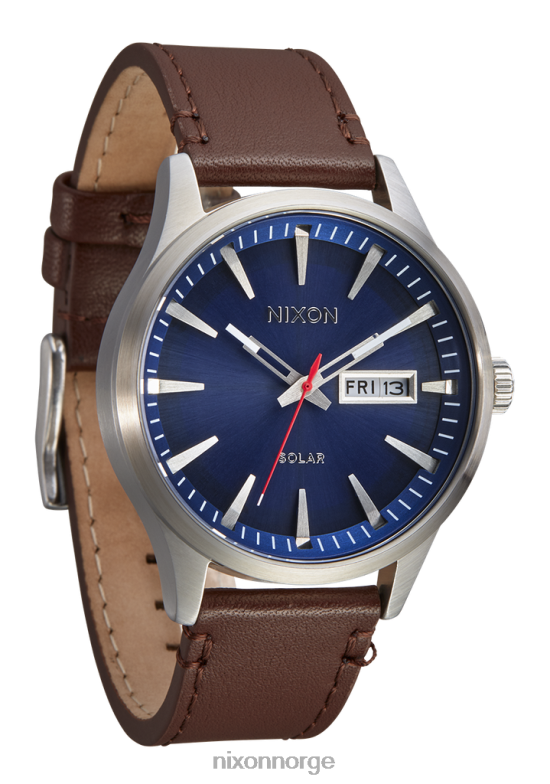 Nixon Sentry solar skinn 42H0X95 se marine solstråle/sølv