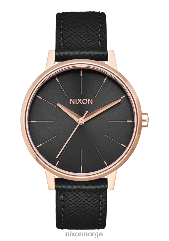 Nixon kensington skinn 42H0X235 se rosa gull/svart