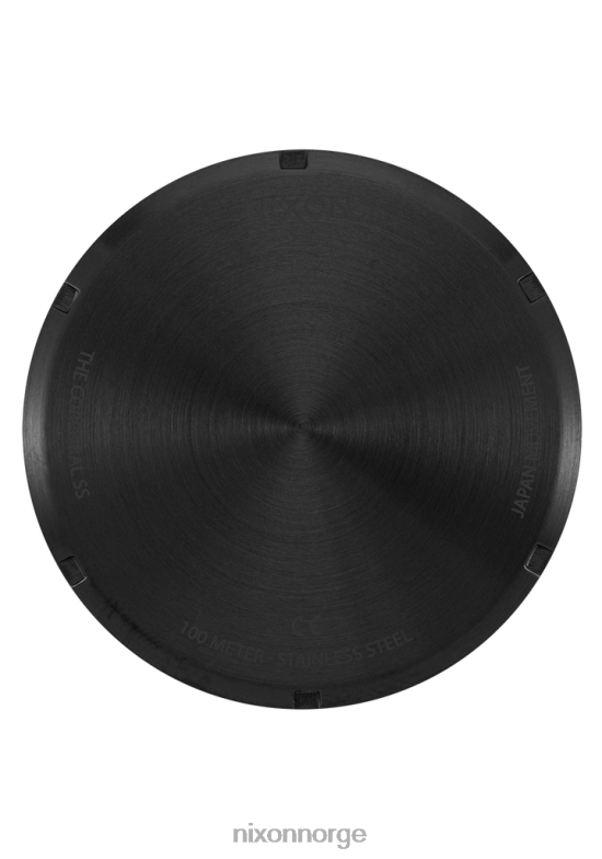 Nixon korporal rustfritt stål 42H0X63 se helt svart