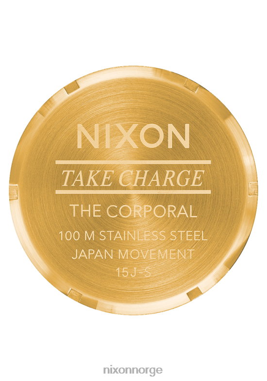 Nixon korporal rustfritt stål 42H0X64 se alt gull