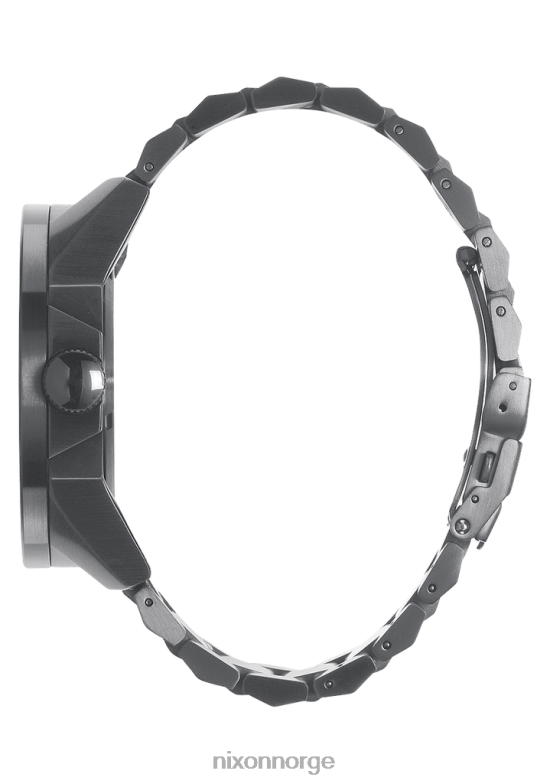 Nixon korporal rustfritt stål 42H0X69 se rød/pistolmetall