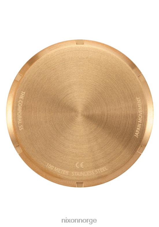 Nixon korporal rustfritt stål 42H0X71 se gull/indigo