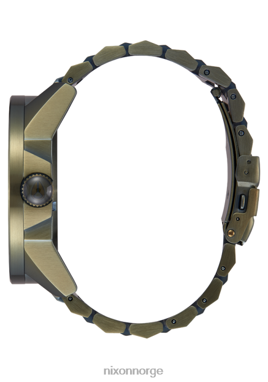 Nixon korporal rustfritt stål 42H0X72 se svart solstråle/overskudd