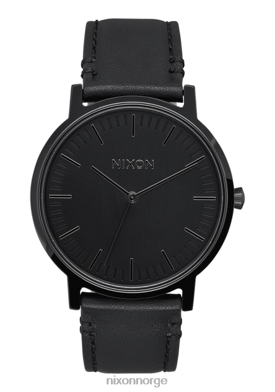Nixon porter skinn 42H0X61 se helt svart