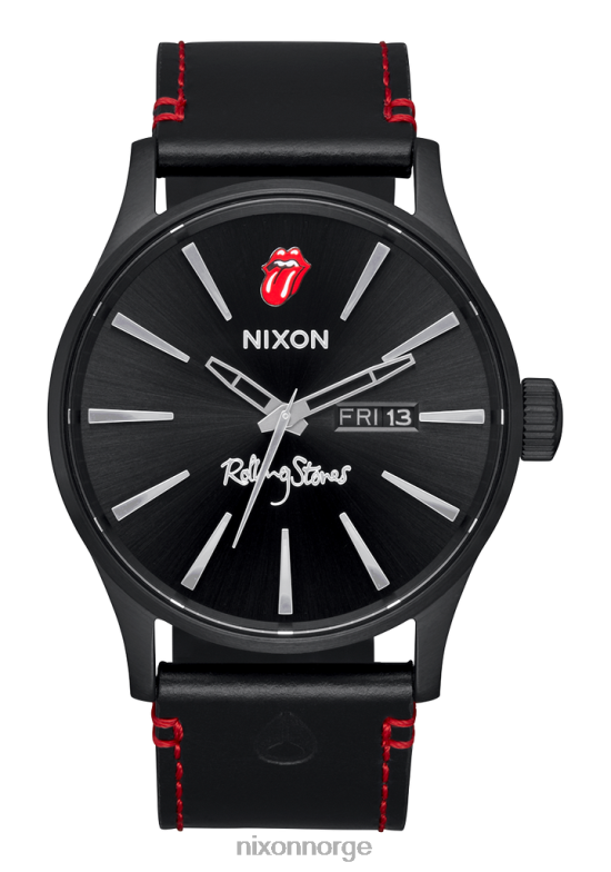 Nixon rolling stones sentry skinn 42H0X132 se helt svart