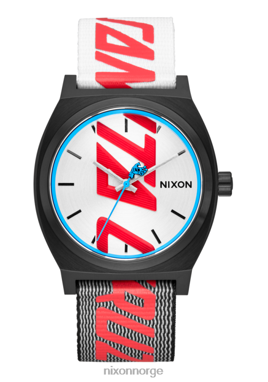 Nixon santa cruz tid teller 42H0X111 se svart/sølv