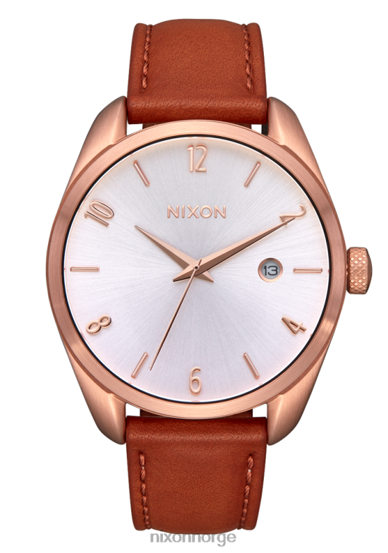 Nixon thalia skinn 42H0X260 se rosa gull/hvit