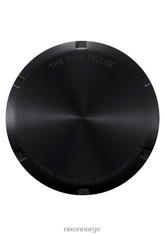 Nixon tid teller 42H0X37 se matt sort/gull