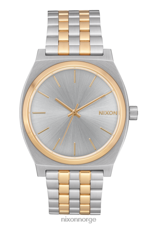 Nixon tid teller 42H0X43 se sølv/gull