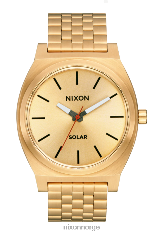 Nixon tid teller solenergi 42H0X100 se helt gull/svart