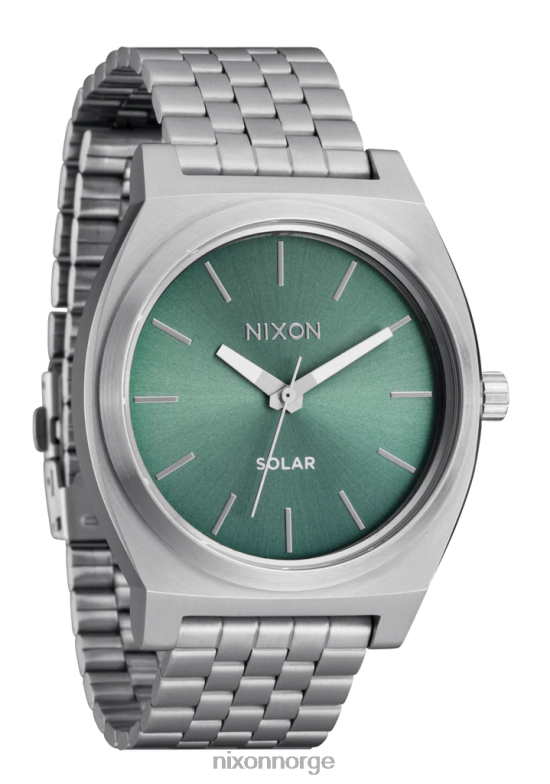 Nixon tid teller solenergi 42H0X102 se sølv/jade solstråle