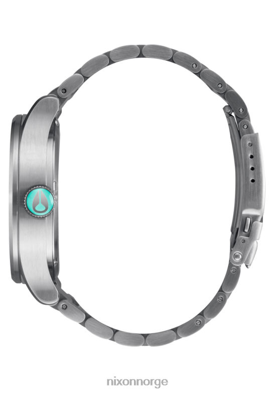 Nixon vakt i rustfritt stål 42H0X11 se sølv/turkis