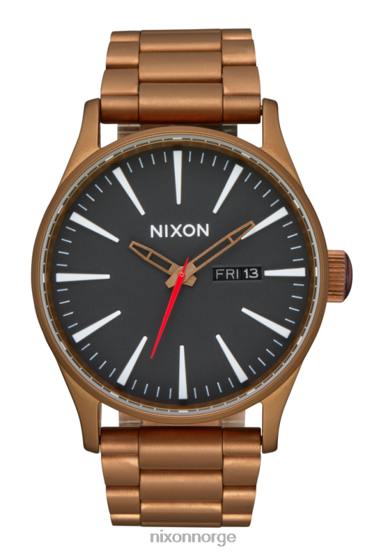 Nixon vakt i rustfritt stål 42H0X16 se bronse/svart