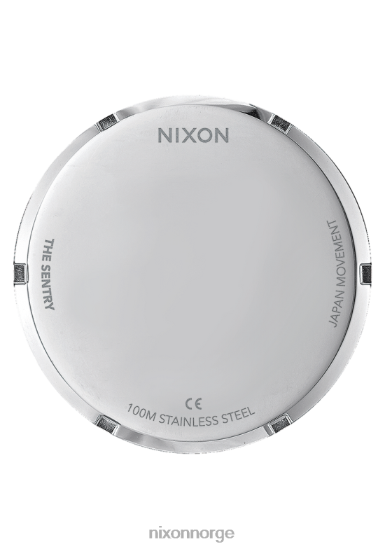 Nixon vakt i rustfritt stål 42H0X7 se sølv/gull