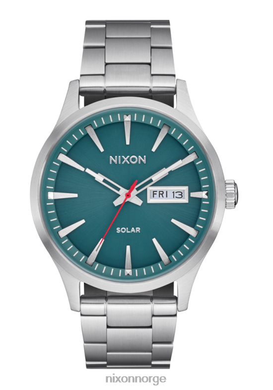 Nixon vakt solenergi rustfritt stål 42H0X99 se sølv/jaspis