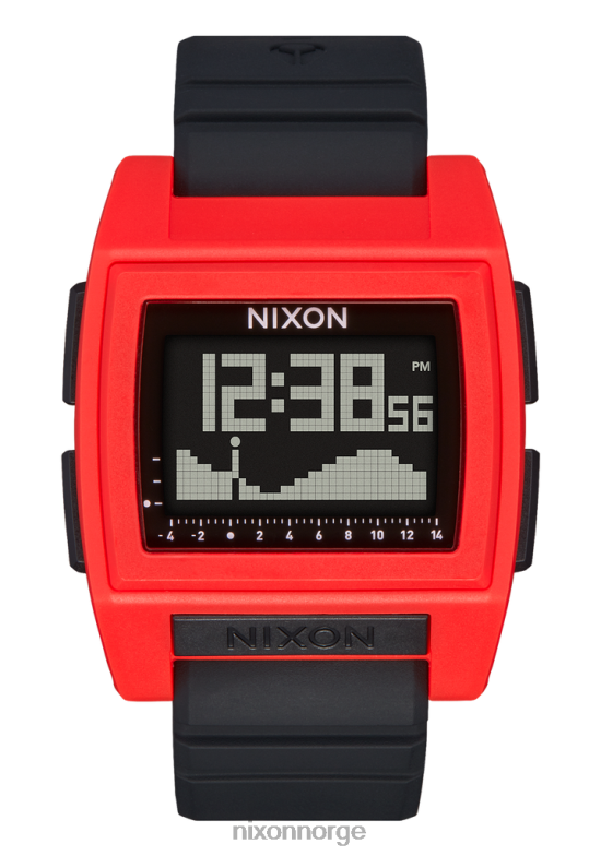 Nixon base tide pro 42H0X182 se rød svart