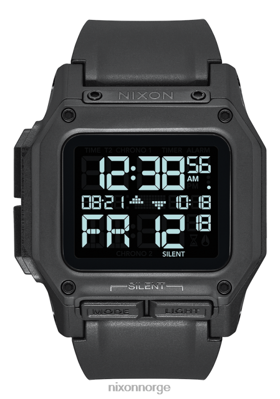 Nixon regulus 42H0X150 se helt svart