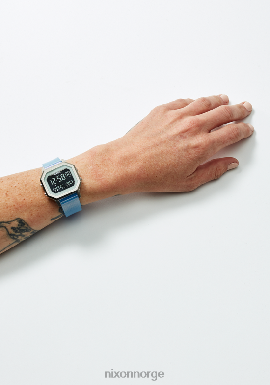 Nixon sirene i rustfritt stål 42H0X210 se sølv/iriserende