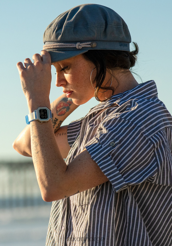 Nixon sirene i rustfritt stål 42H0X210 se sølv/iriserende