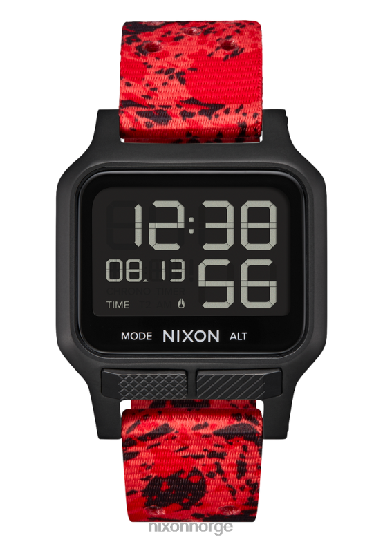 Nixon varme 42H0X168 se svart, rød