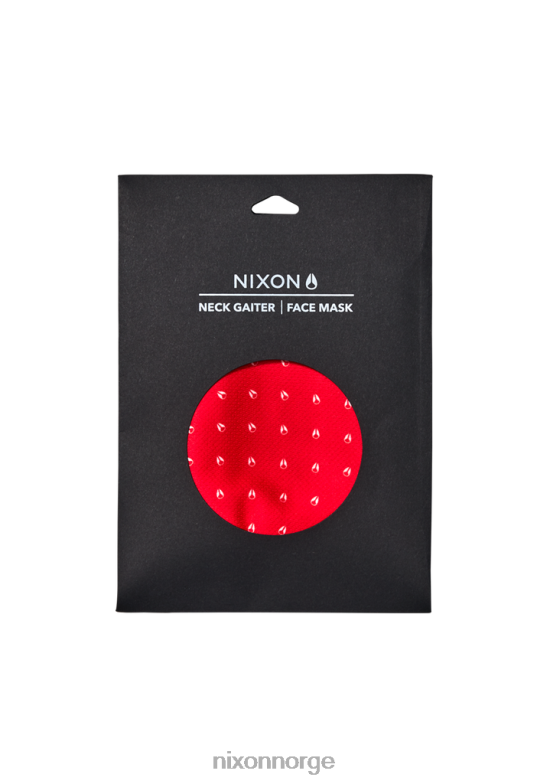 Nixon silo hals gamasje 42H0X572 tilbehør rød Hvit