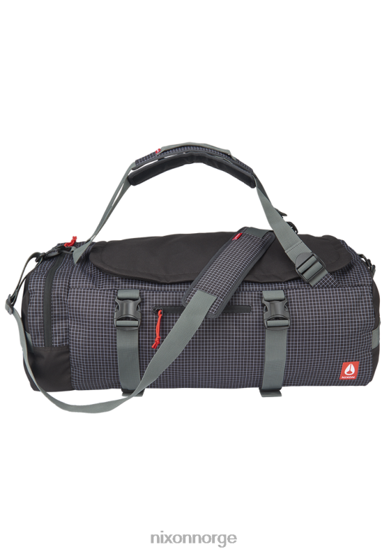 Nixon escape 45l duffel 42H0X273 tilbehør svart/kull