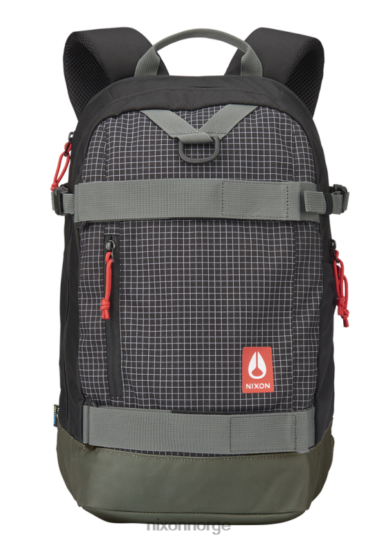 Nixon gamma ryggsekk 42H0X276 tilbehør svart/kull