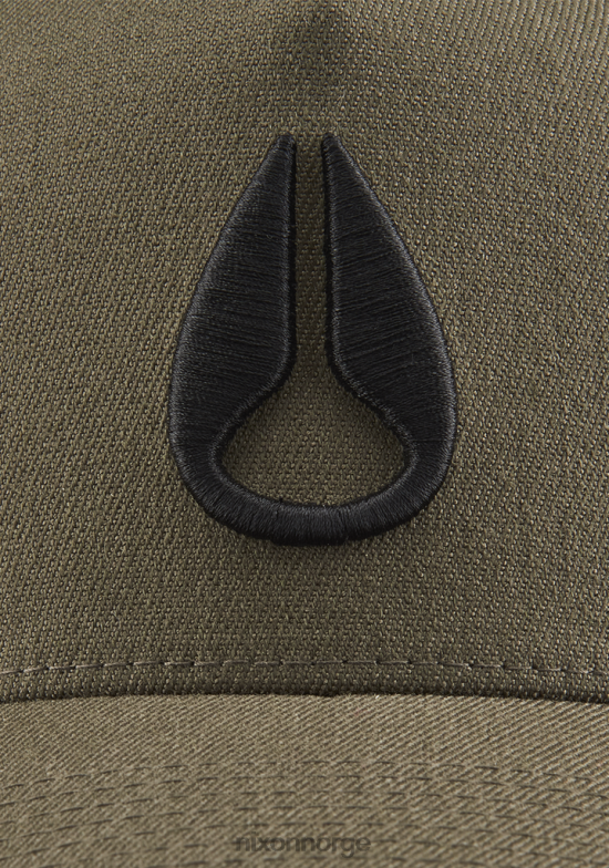 Nixon dypt nede atletisk snapback 42H0X405 tilbehør oliven/svart