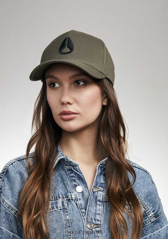 Nixon dypt nede atletisk snapback 42H0X405 tilbehør oliven/svart