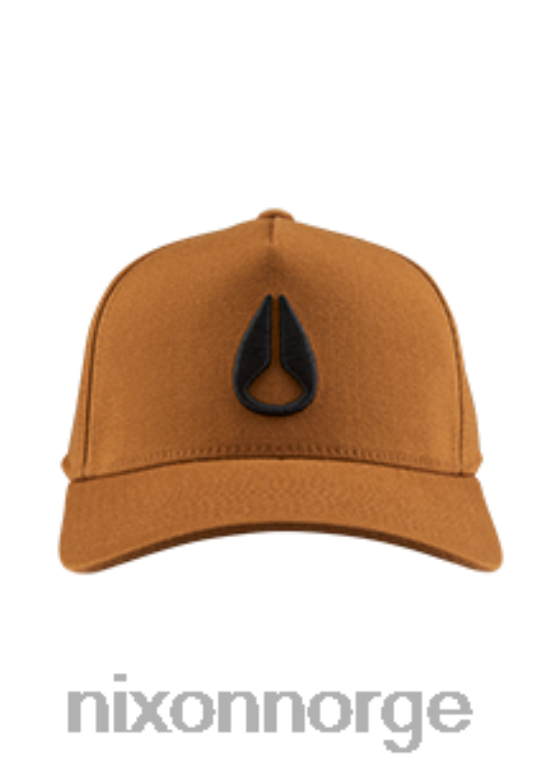 Nixon dypt nede atletisk snapback 42H0X406 tilbehør brun svart