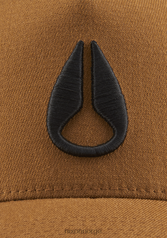 Nixon dypt nede atletisk snapback 42H0X406 tilbehør brun svart