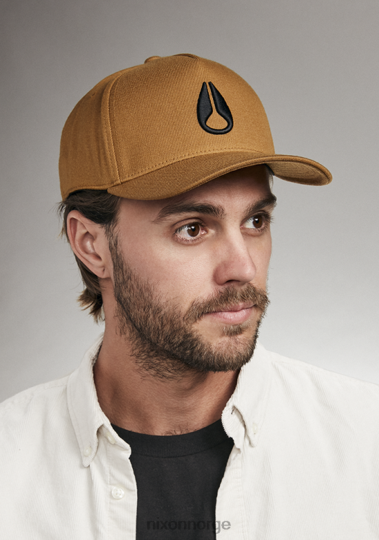 Nixon dypt nede atletisk snapback 42H0X406 tilbehør brun svart