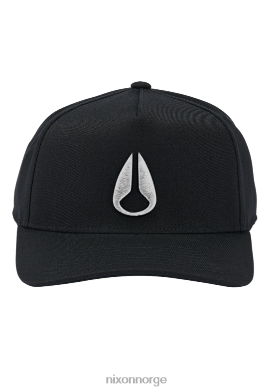 Nixon dypt nede atletisk snapback 42H0X407 tilbehør svart hvit