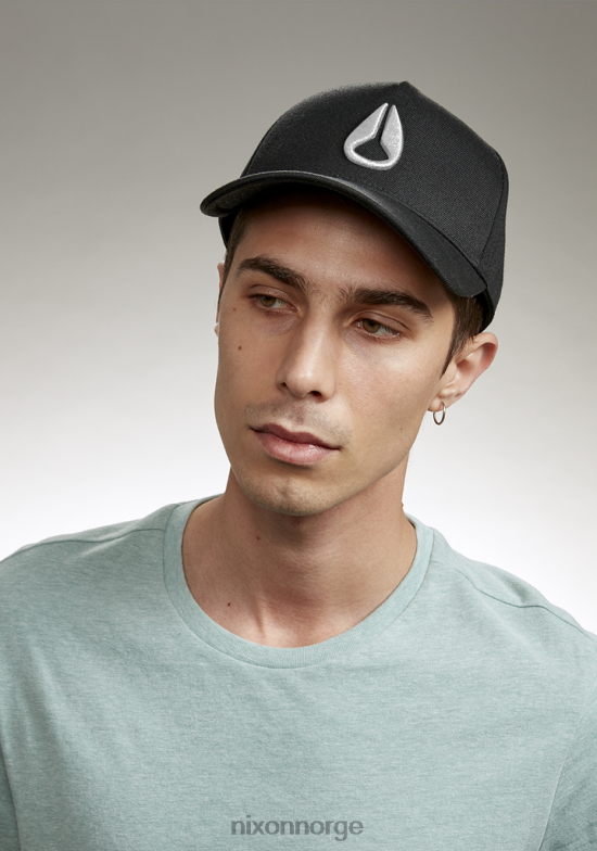 Nixon dypt nede atletisk snapback 42H0X407 tilbehør svart hvit