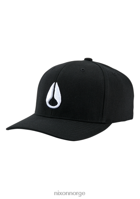 Nixon dypt nede snapback 42H0X421 tilbehør svart hvit