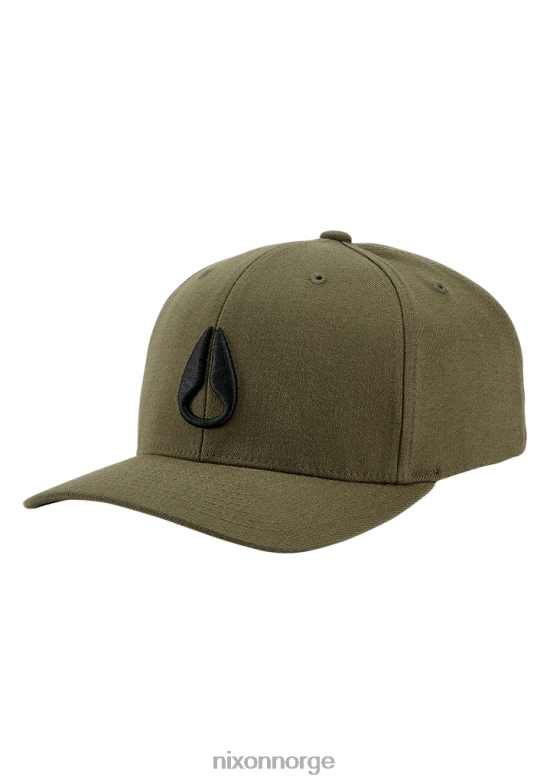 Nixon dypt nede snapback 42H0X422 tilbehør oliven