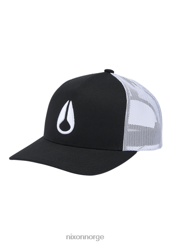 Nixon ikonisk lastebilhatte 42H0X446 tilbehør svart hvit