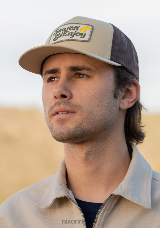 Nixon søk på lastebilsjåfør 42H0X458 tilbehør khaki/brun