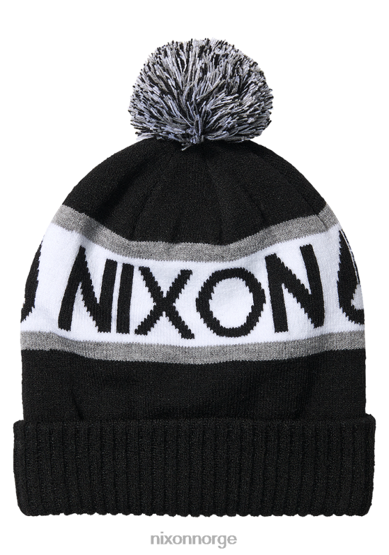 Nixon teamster beanie 42H0X371 tilbehør svart hvit
